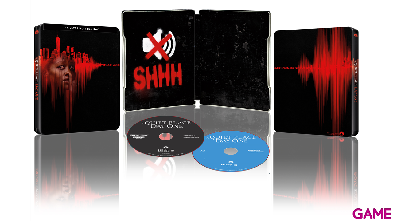 Un Lugar Tranquilo Dia 1 4K + BD Steelbook-1