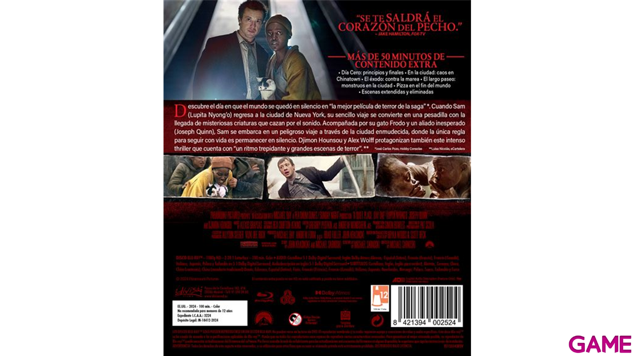 Un Lugar Tranquilo Dia 1 4K + BD Steelbook-2