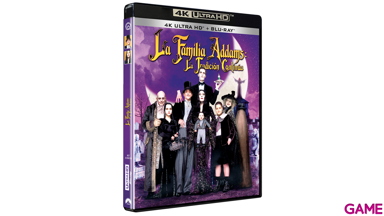 La Familia Addams La Tradición Continua 4K + BD-0