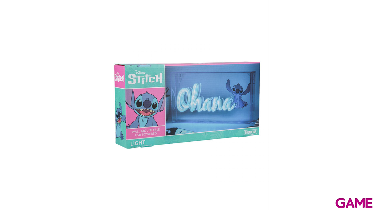 Lampara LED Disney Stitch Ohana-1