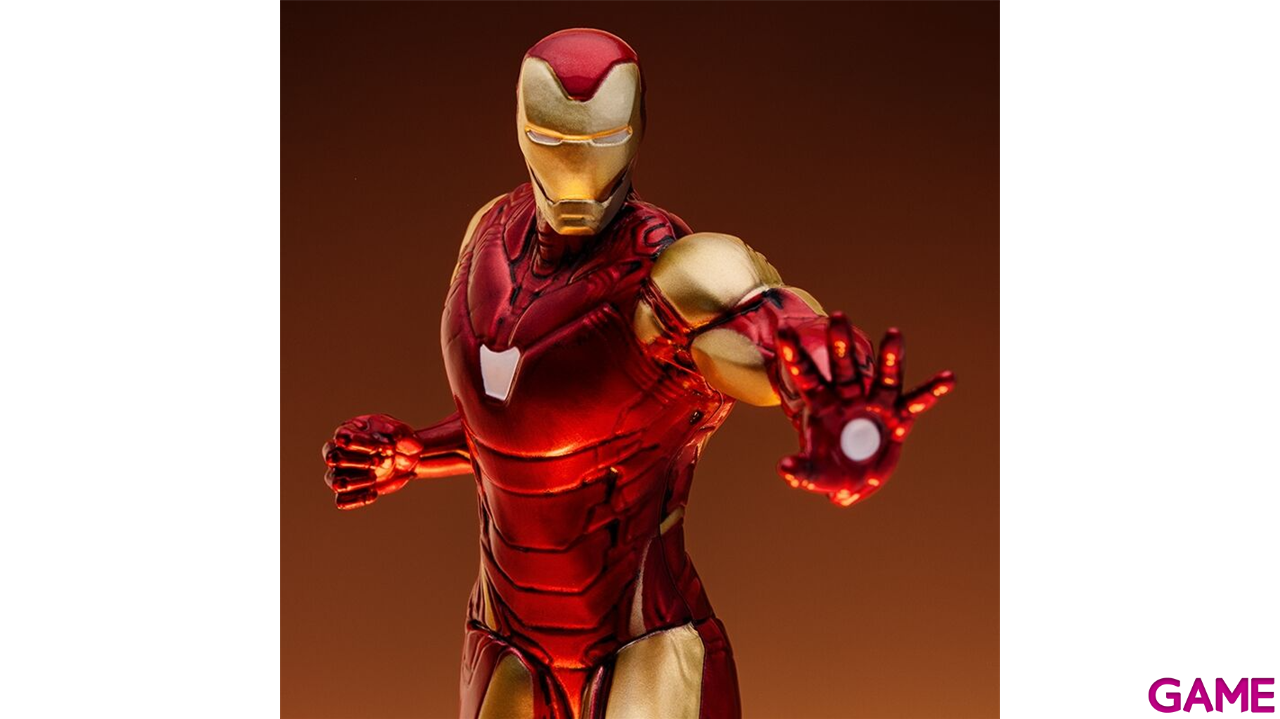 Lampara Marvel Diorama Iron Man de 31 cm-1