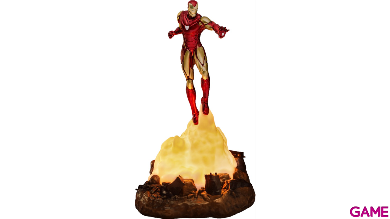 Lampara Marvel Diorama Iron Man de 31 cm-2