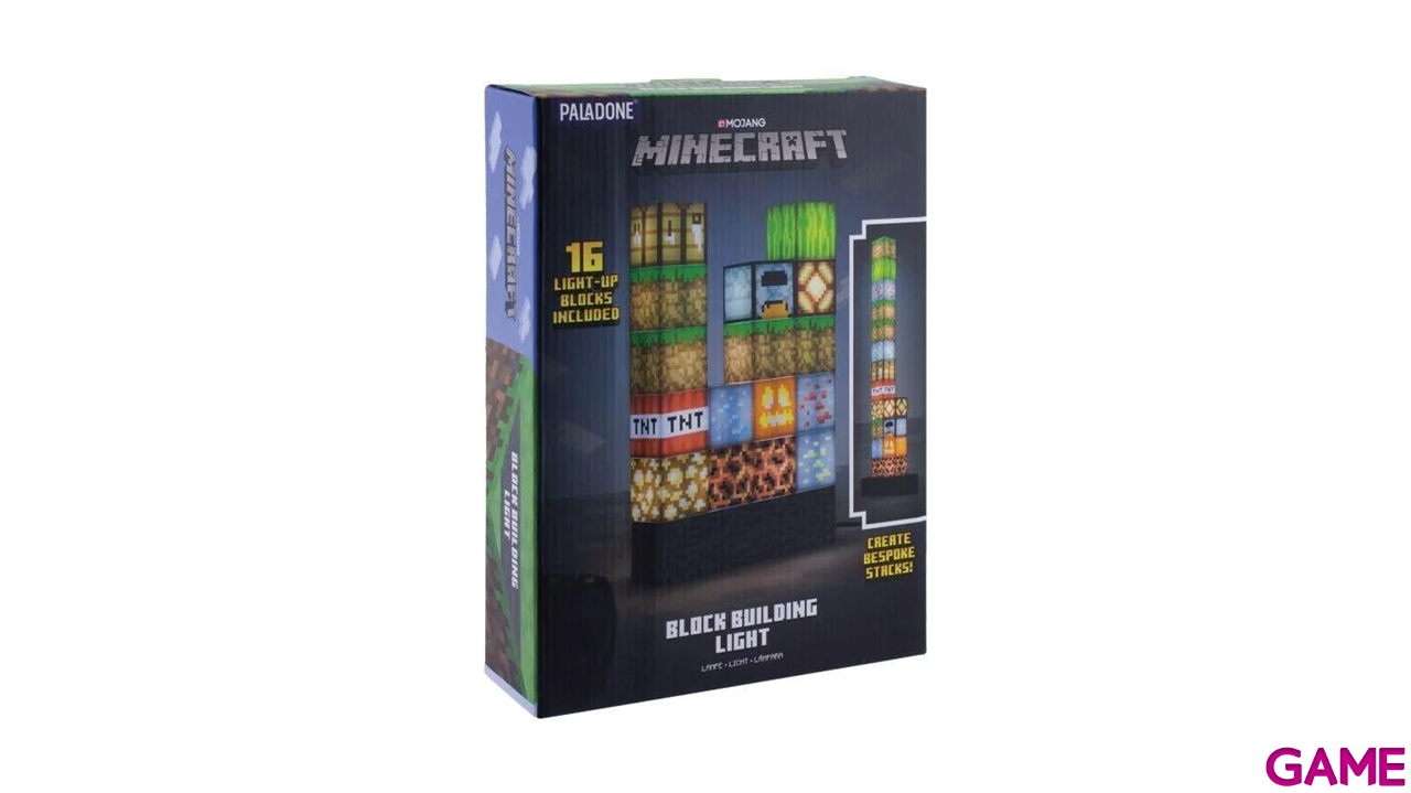 Lámpara Minecraft Bloques de construcción de 30 cm-3