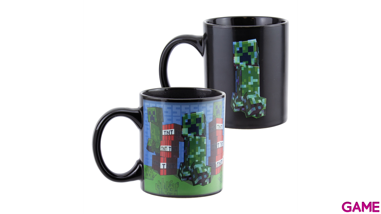 Taza Térmica Minecraft Creeper-1