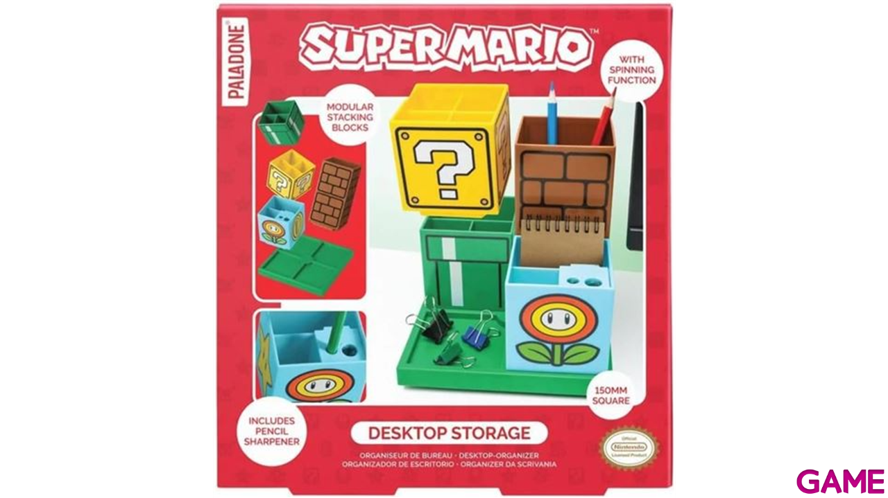 Organizador de escritorio Super Mario-2