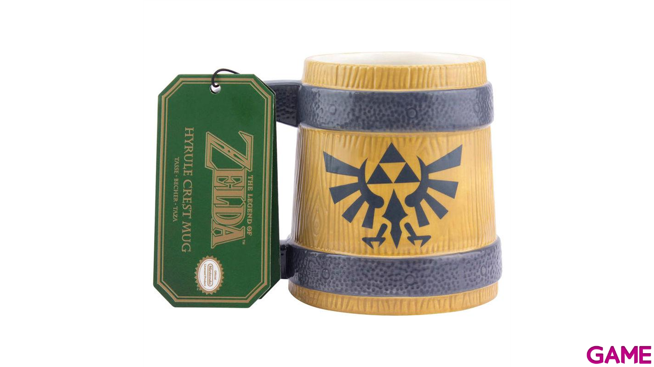 Taza Zelda Hyrule Crest de 450 ml-0