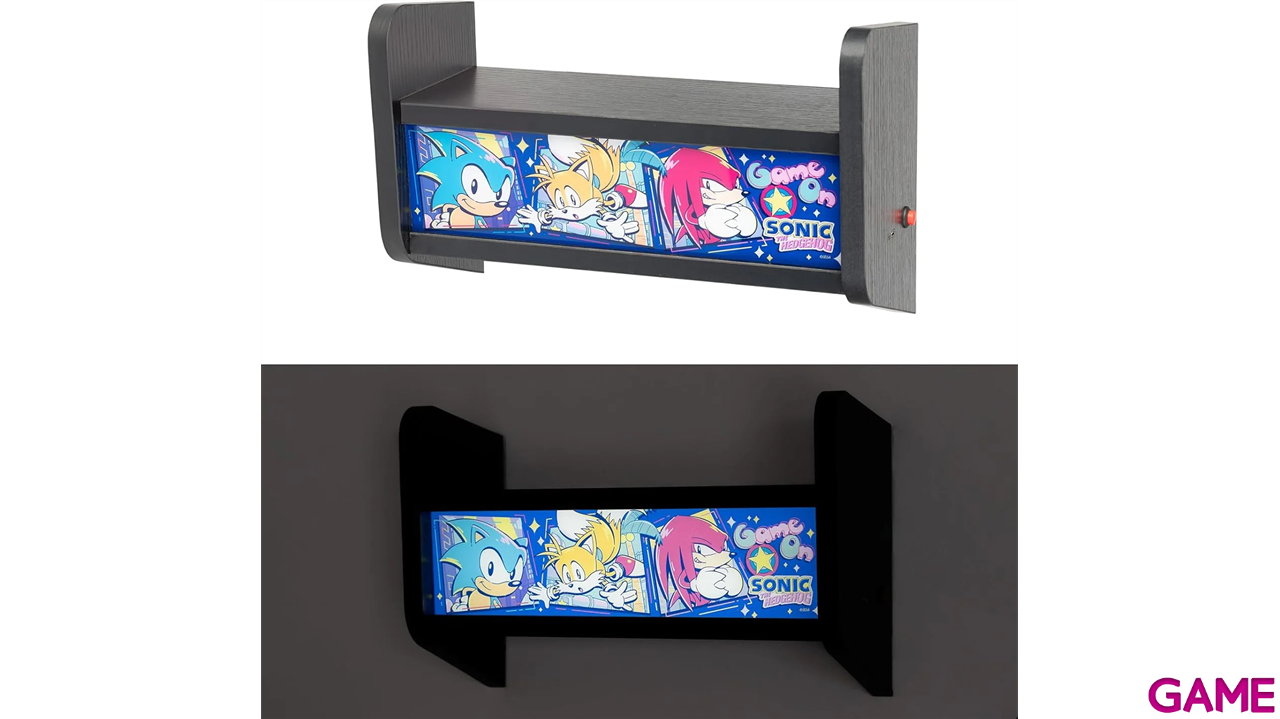 Lampara Arcade con estanteria Sonic the Hedgehog-0