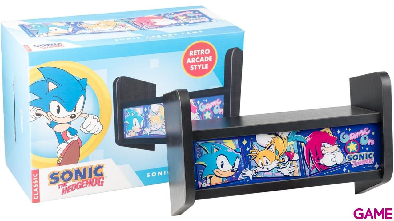 Lampara Arcade con estanteria Sonic the Hedgehog-4