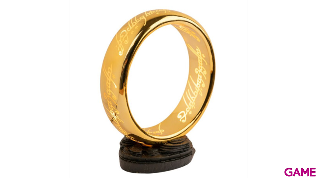 Lámpara 3D El Señor De Los Anillos Anillo único de 22 cm-0