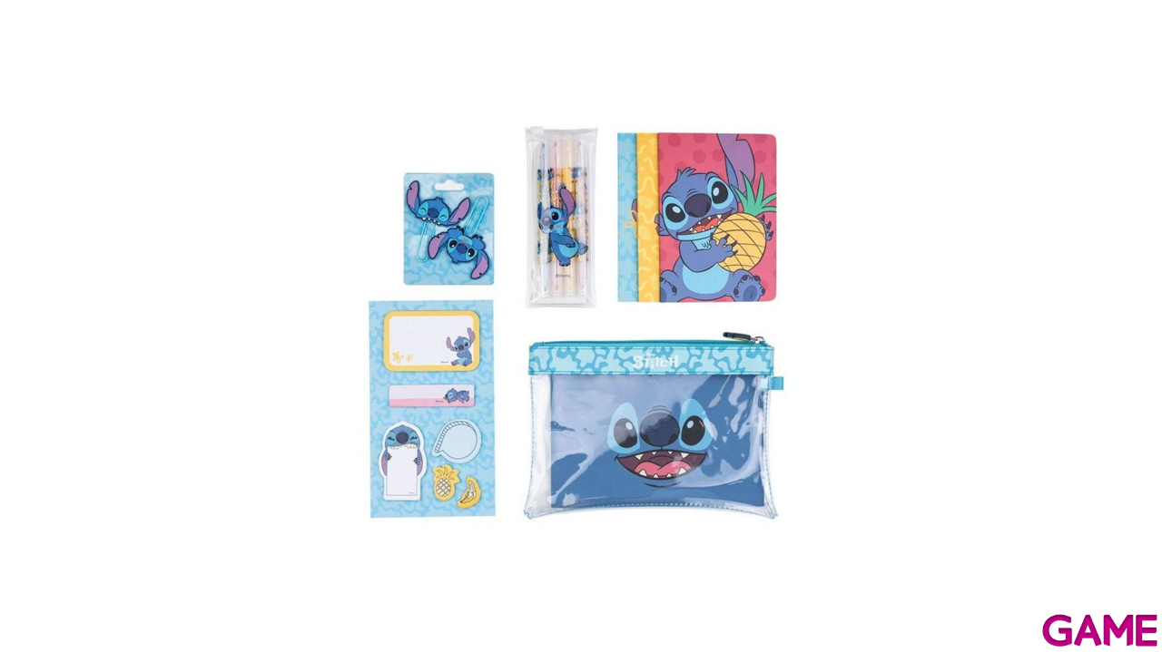 Set de Papeleria Disney Stitch Tropical-1