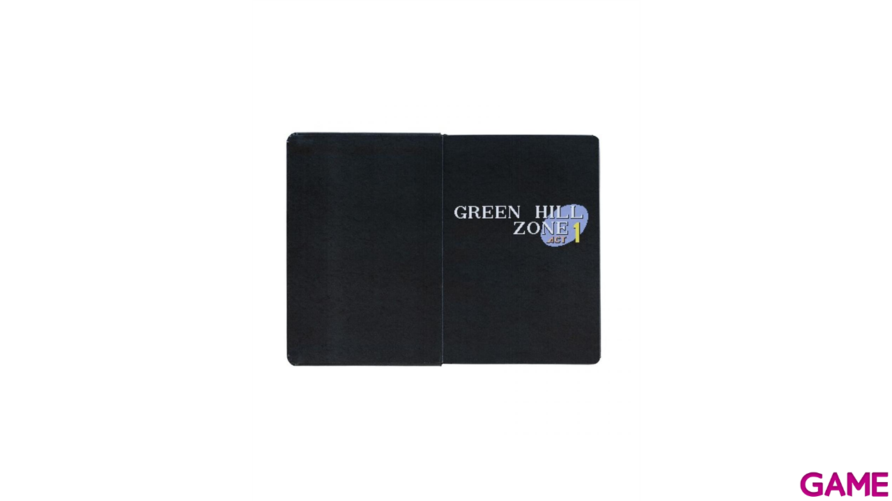 Cuaderno premium A5 con caja sobrecubierta Sonic el videojuego-0