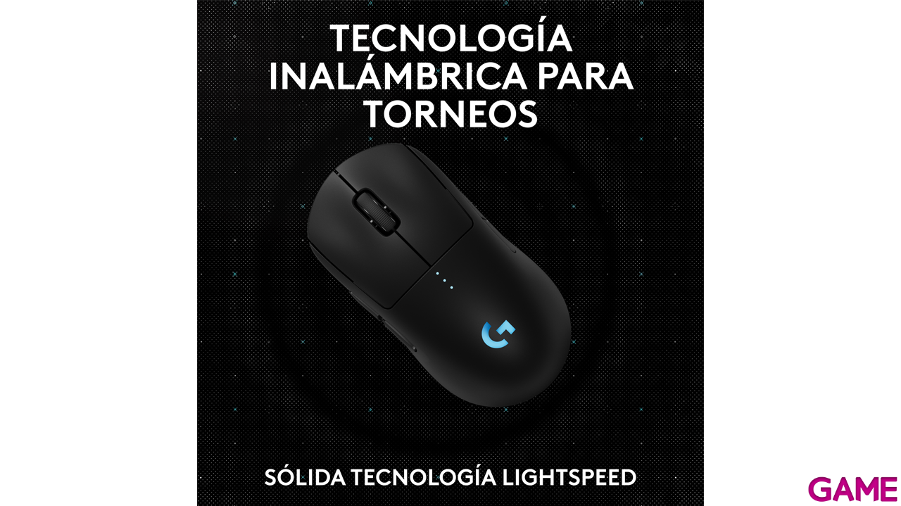 Logitech G PRO 2 Lightspeed negro - Raton Gaming-4