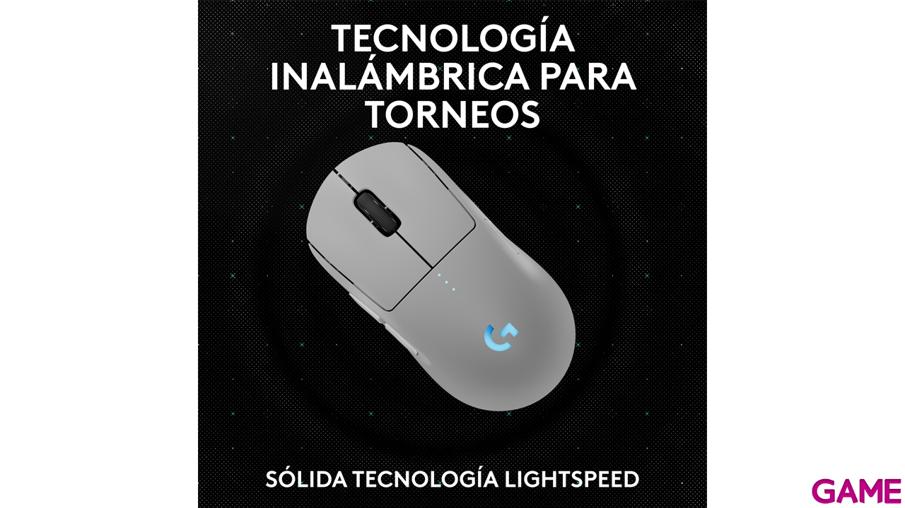 Logitech G PRO 2 Lightspeed blanco - Raton Gaming-6