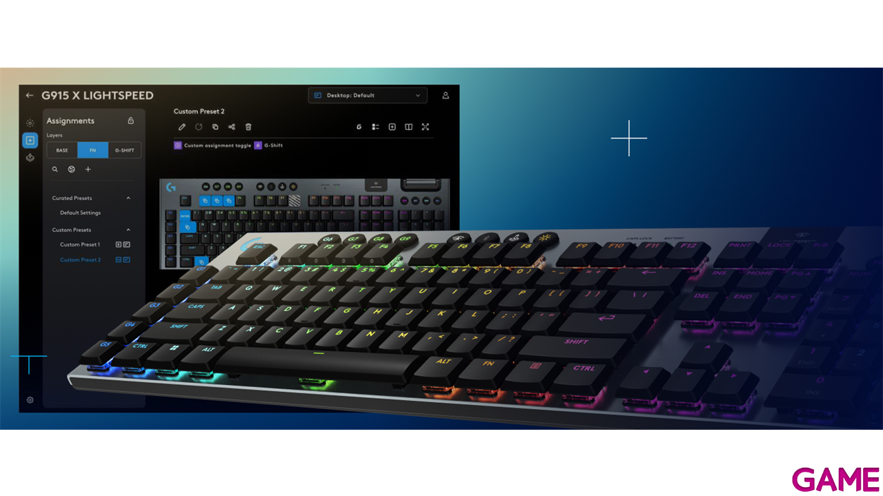 Logitech G915 X Lightspeed - Teclado Gaming-1