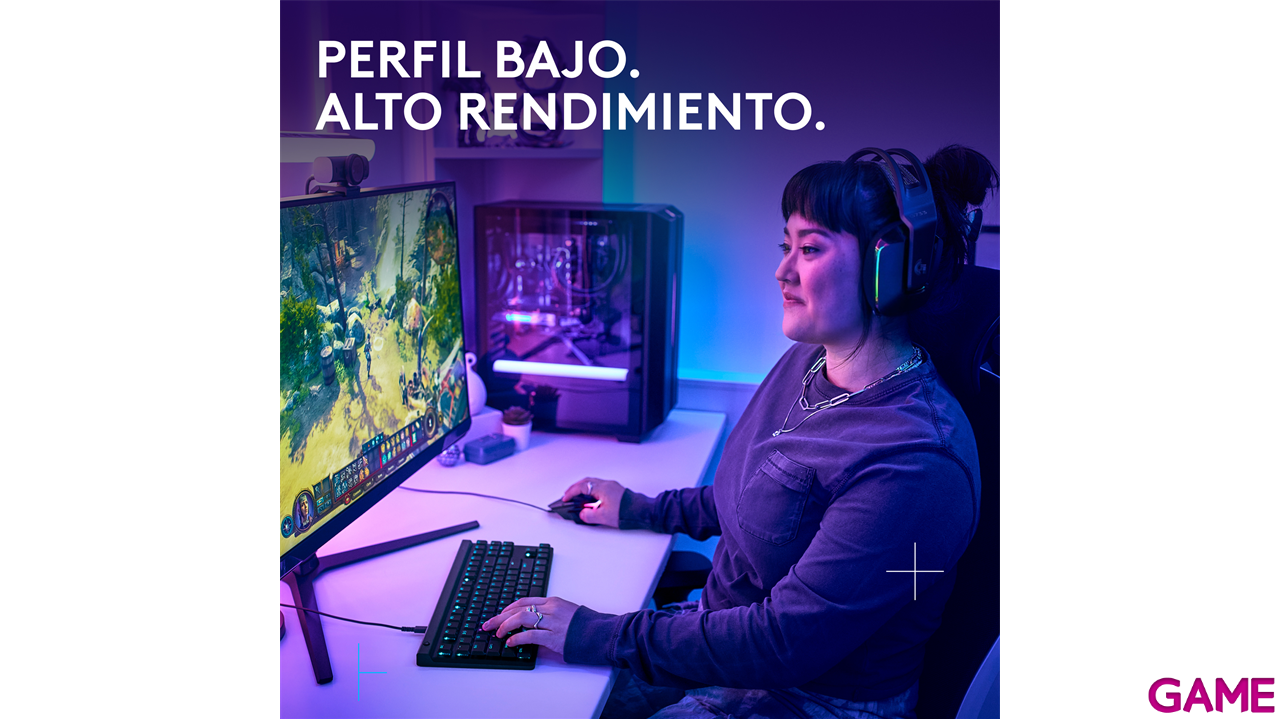 Logitech G515 TKL Cinderella CDM Mix  Model Spanish Layout - Teclado Gaming-6
