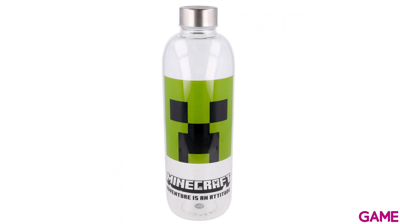 Botella cristal Minecraft de 1030 ml-2