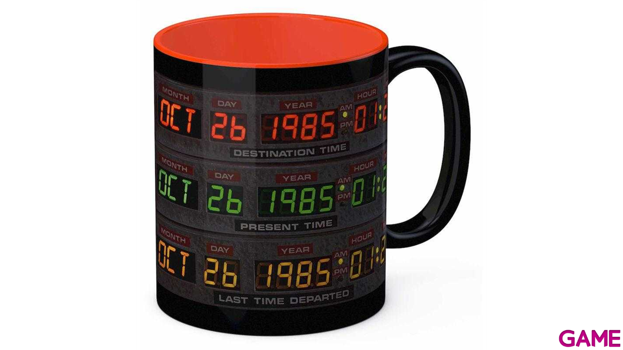 Taza Regreso al futuro Panel de control Delorean de 320 ml-0