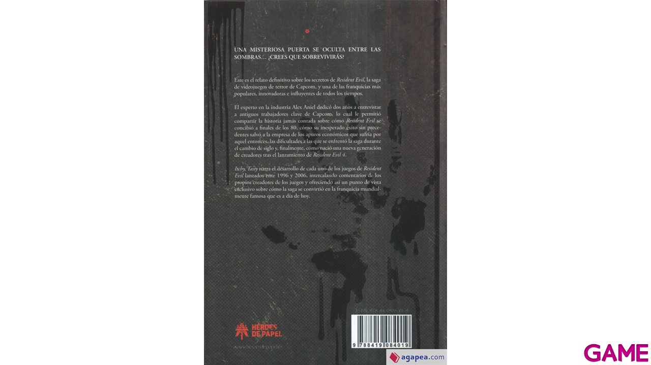 Libro Itchy, Tasty. La Historia no oficial de Resident Evil-1