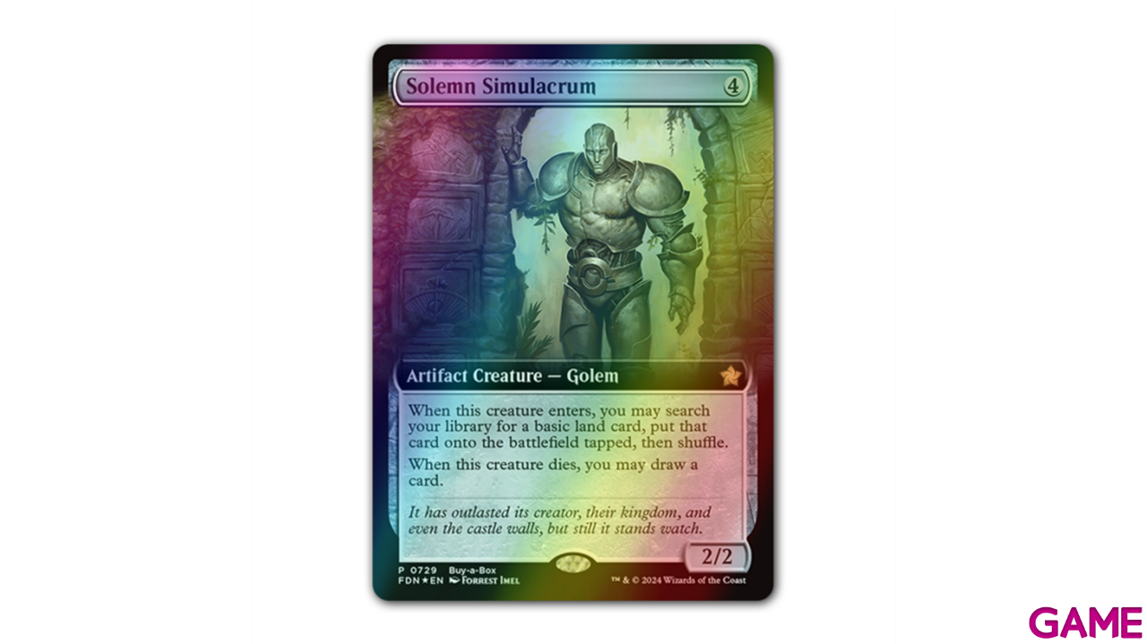 Sobre de cartas Magic The Gathering Foundations Play Booster (inglés)-1