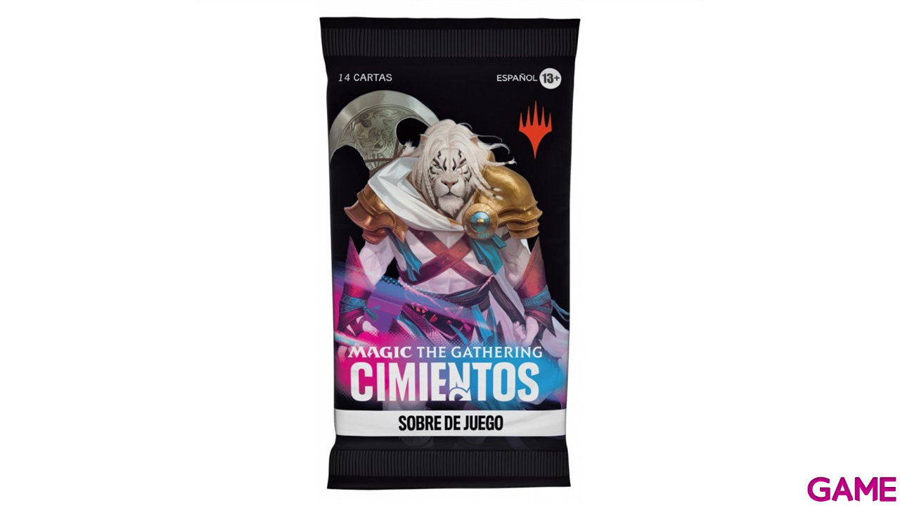 Sobre de cartas Magic The Gathering Cimientos Play Booster (castellano)-0