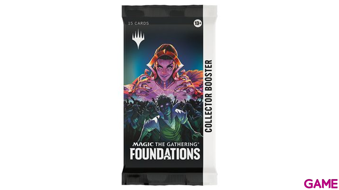 Sobre de cartas Magic The Gathering Foundations Collector Booster (inglés)-0