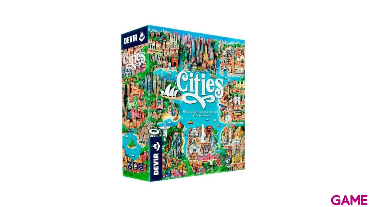 Juego de mesa Cities-1