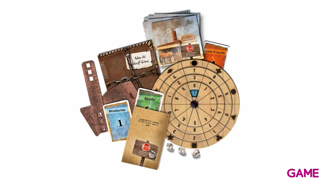 Juego de mesa Exit Secuestro en Fortune City-3