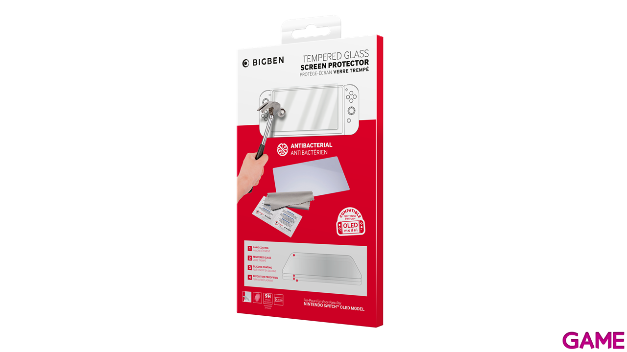 Protector de Pantalla Switch OLED Bigben-0