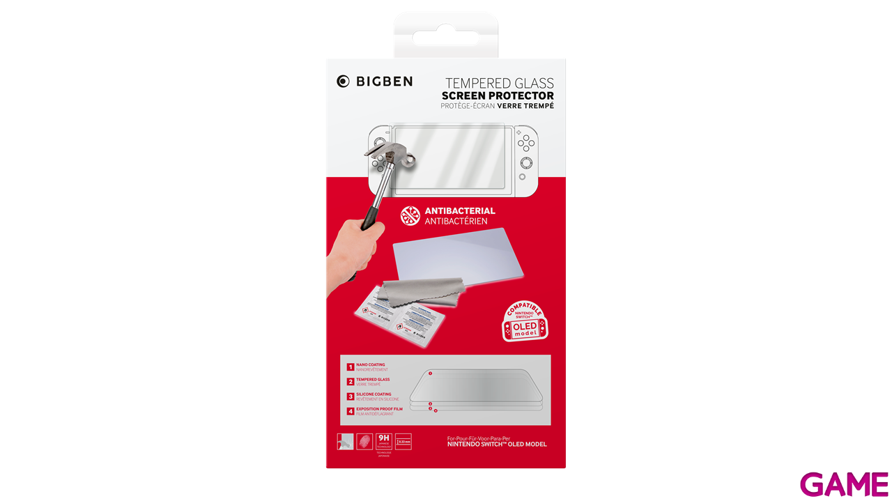Protector de Pantalla Switch OLED Bigben-2