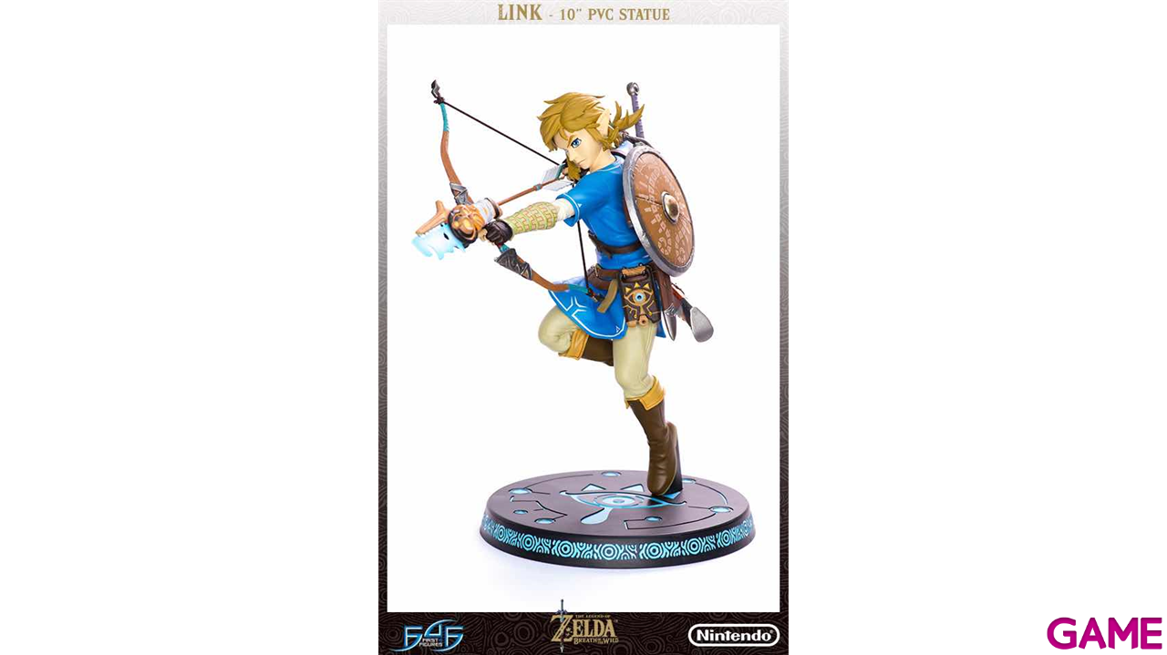 Figura Zelda Breath of the Wild de Link 25 cm-0