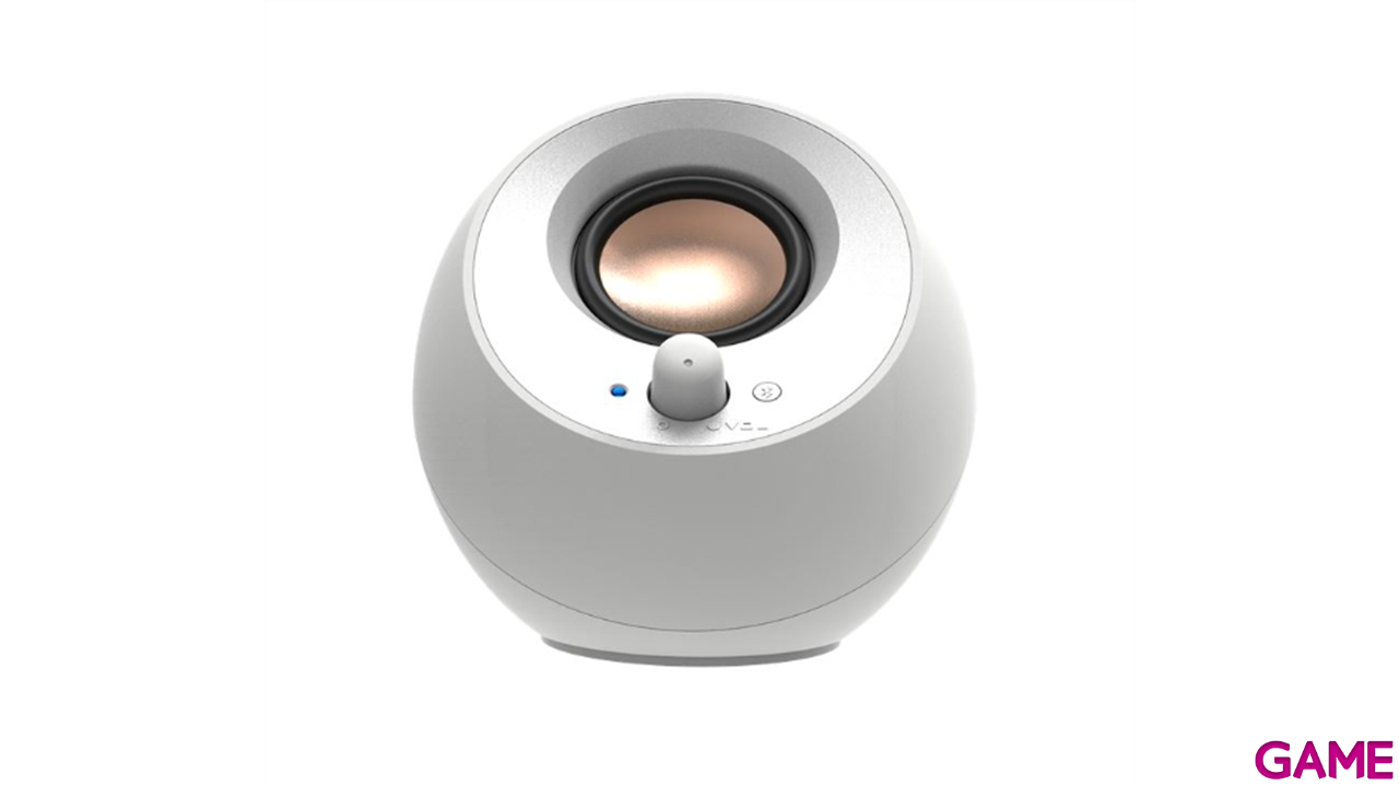 Creative Pebble V3 Bluetooth 2.0 16w Blanco - Altavoces-0