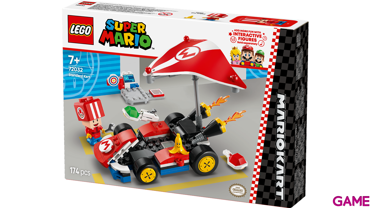 LEGO Super Mario Kart: Kart estándar 72032-4
