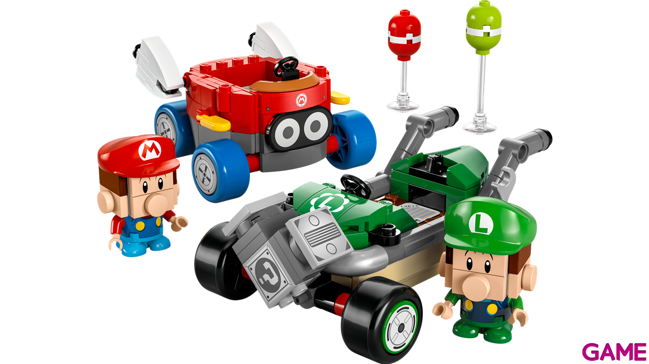 LEGO Super Mario Kart: Bebé Mario vs. Bebé Luigi 72034-7