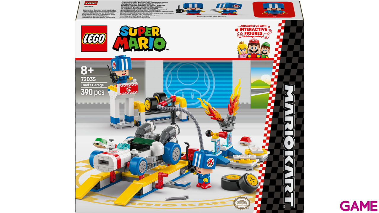 LEGO Super Mario Kart: Garaje de Toad 72035-1