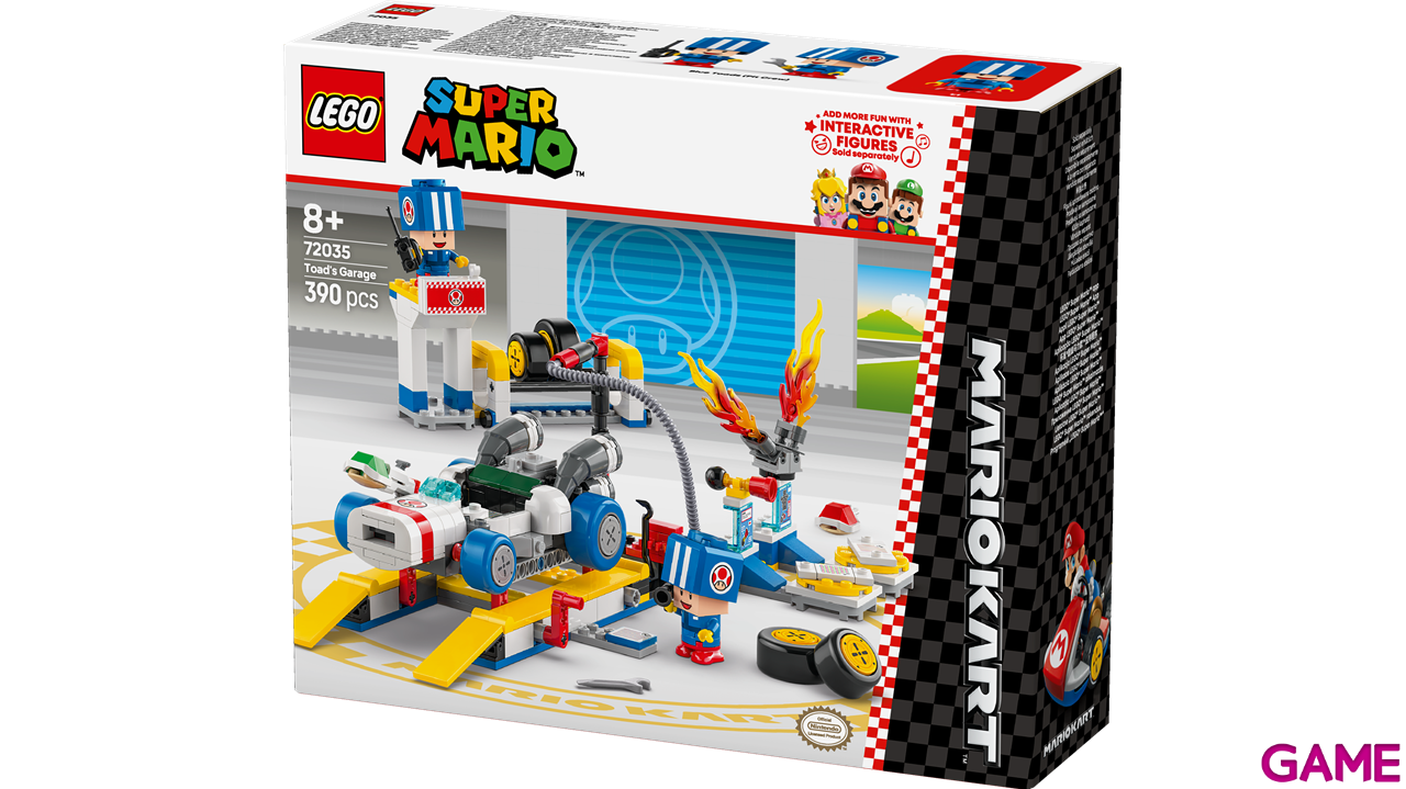 LEGO Super Mario Kart: Garaje de Toad 72035-3