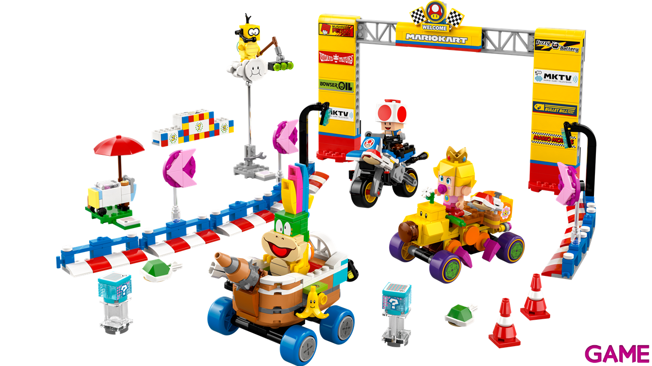 LEGO Super Mario Kart: Set Bebé Peach y Grand Prix 72036-0