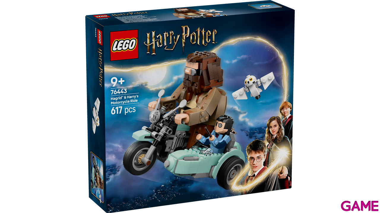 LEGO Harry Potter Viaje en Moto de Hagrid y Harry 76443-0