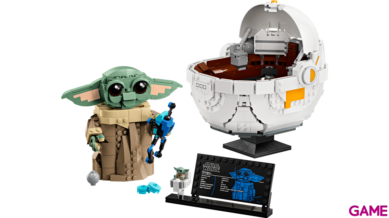LEGO Star Wars Grogu con Aerocuna 75403-2