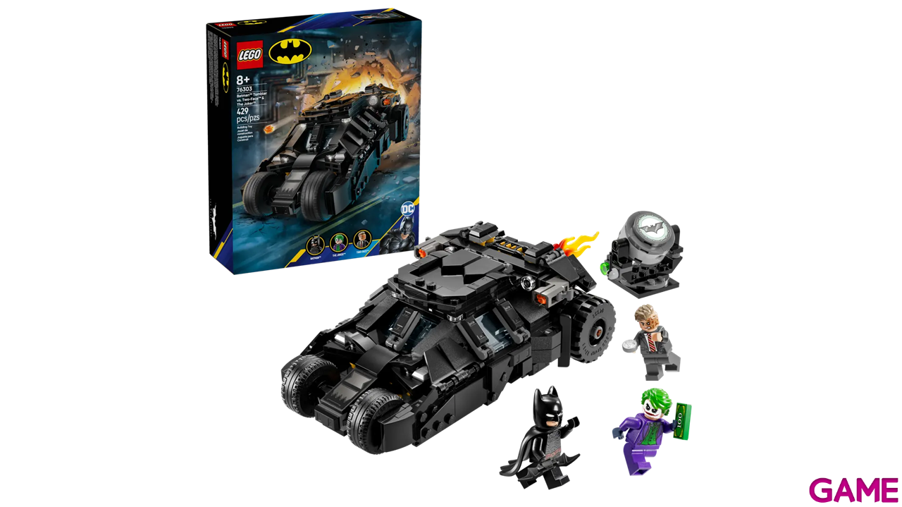 LEGO Super Heroes DC Tumbler de Batman vs. Two-Face y The Joker 76303-0