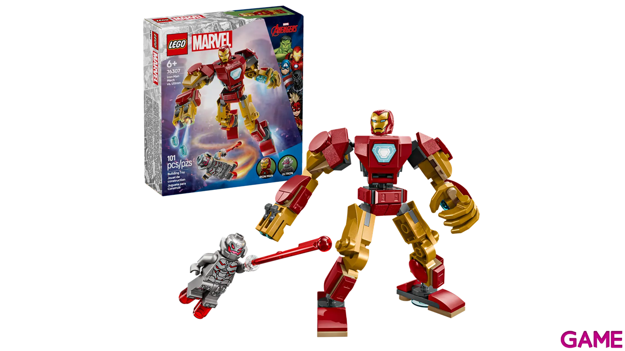 LEGO Super Heroes Marvel Armadura Robótica de Iron Man vs. Ultrón 76307-0