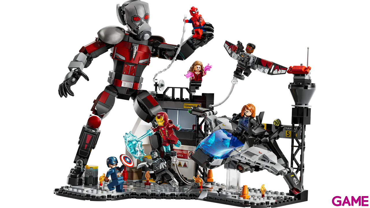 LEGO Super Heroes Marvel Gran Batalla de Capitán América: Civil War 76314-1