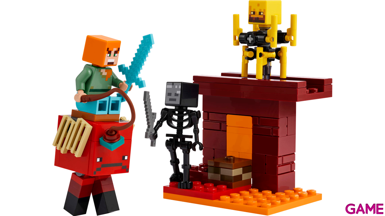 LEGO Minecraft La Batalla de Lava del Inframundo 21266-0