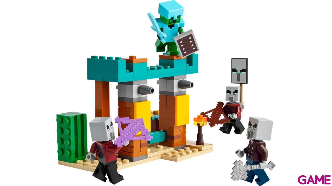 LEGO Minecraft La Patrulla del Desierto de los Maldeanos 21267-0