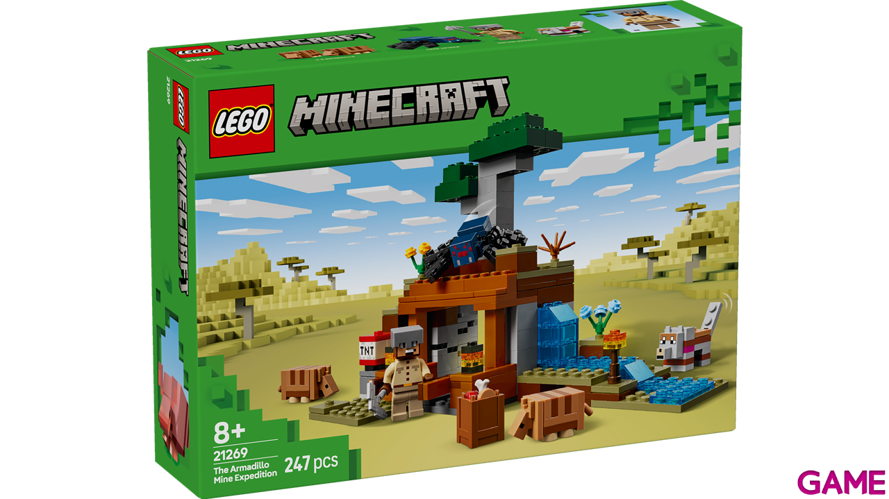 LEGO Minecraft La Expedición a la Mina del Armadillo 21269-1