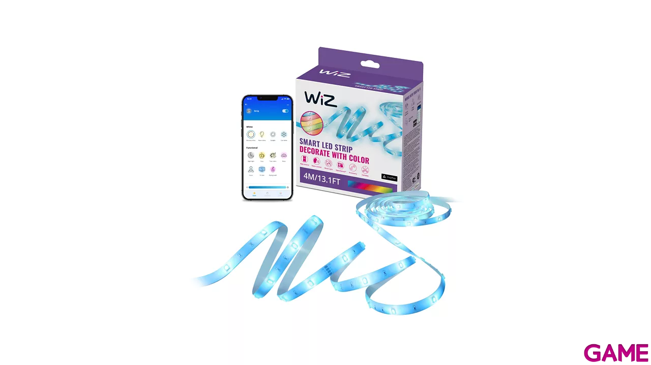 Wiz Tira LED 4m RGB No Extensible - Iluminacion-4