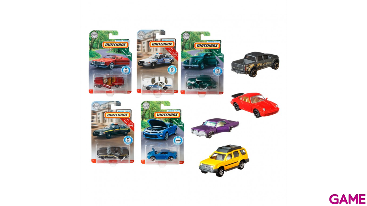 Coche con partes móviles Matchbox (surtido)-2