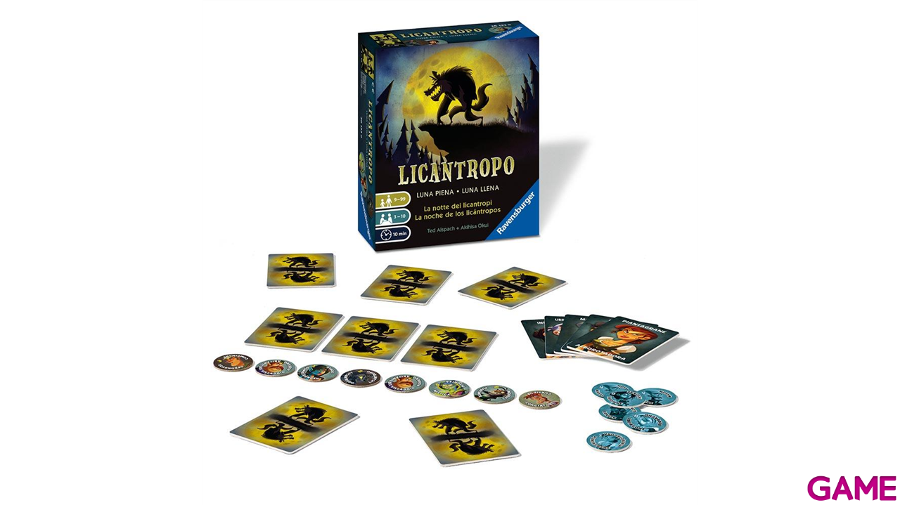 Juego de cartas Licantropo-2
