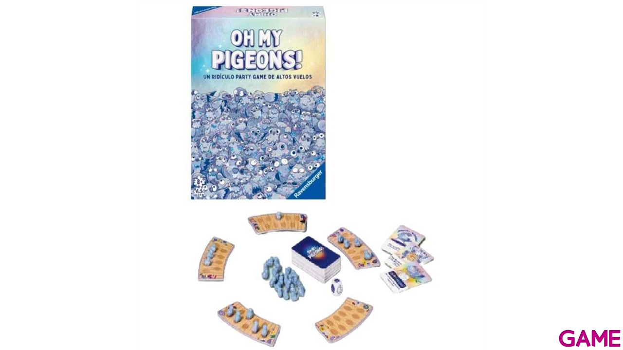 Juego de cartas Oh my Pigeons!-2