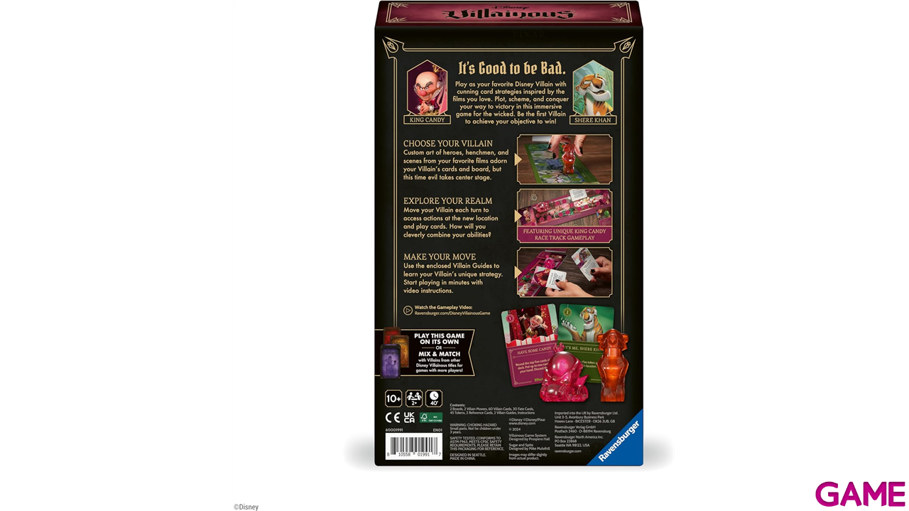 Expansion Juego de mesa Disney Villainous Sugar and Spite-3