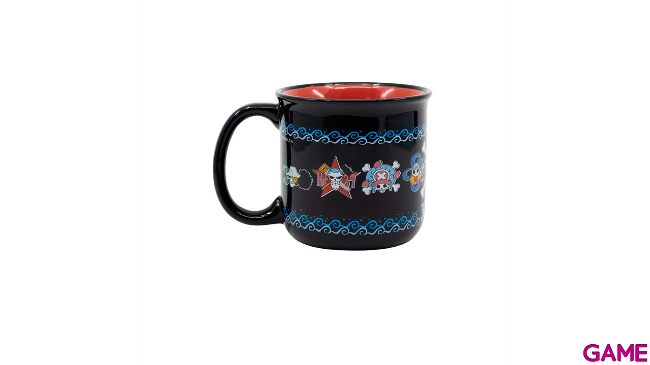 Taza One Piece Logos tripulacion de 400 ml-0